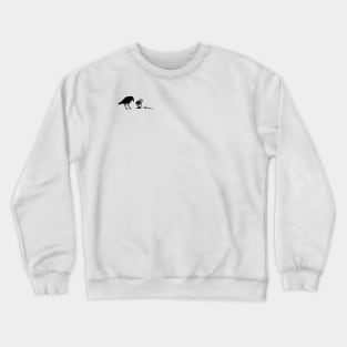 Off-center CorvidMic Crewneck Sweatshirt